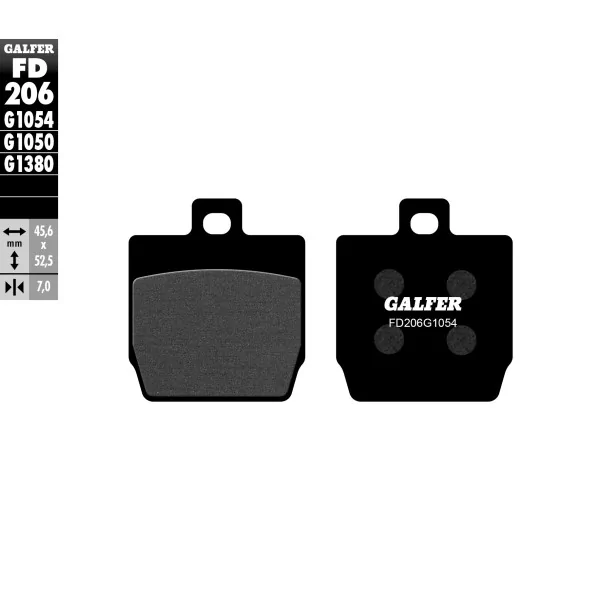 Pastiglie Freno Galfer FD206G1054