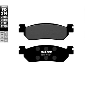Pastiglie Freno Galfer FD214G1054