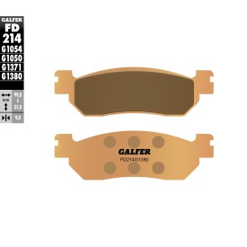 Pastiglie Freno Galfer FD214G1380