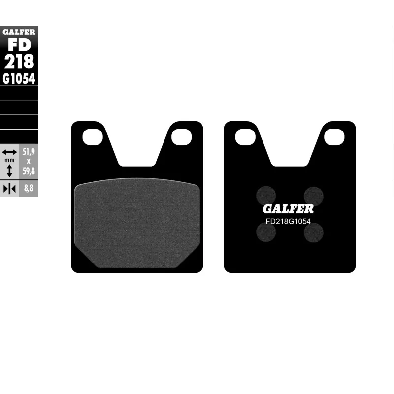 Brake Pads Galfer FD218G1054