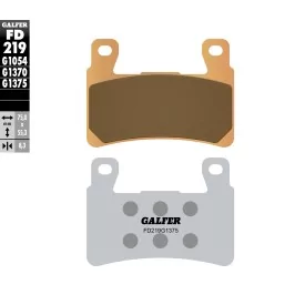 Bremsbeläge Galfer FD219G1375