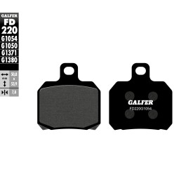 Plaquettes de Frein Galfer FD220G1054