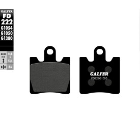 Plaquettes de Frein Galfer FD222G1050