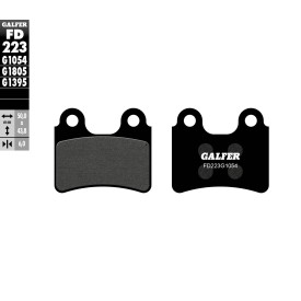 Plaquettes de Frein Galfer FD223G1054