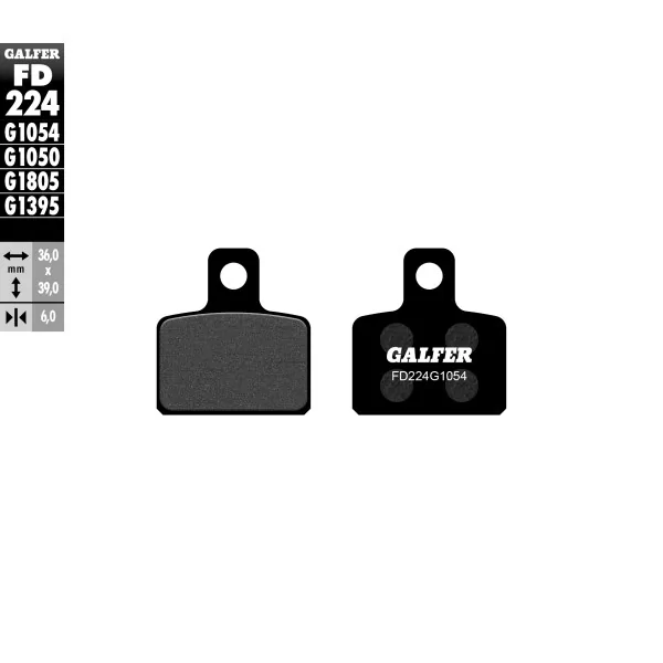 Plaquettes de Frein Galfer FD224G1054