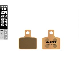 Plaquettes de Frein Galfer FD224G1395