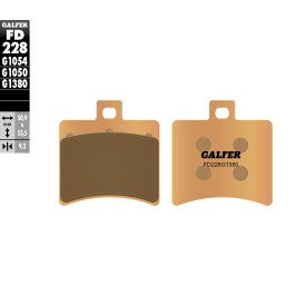 Brake Pads Galfer FD228G1380