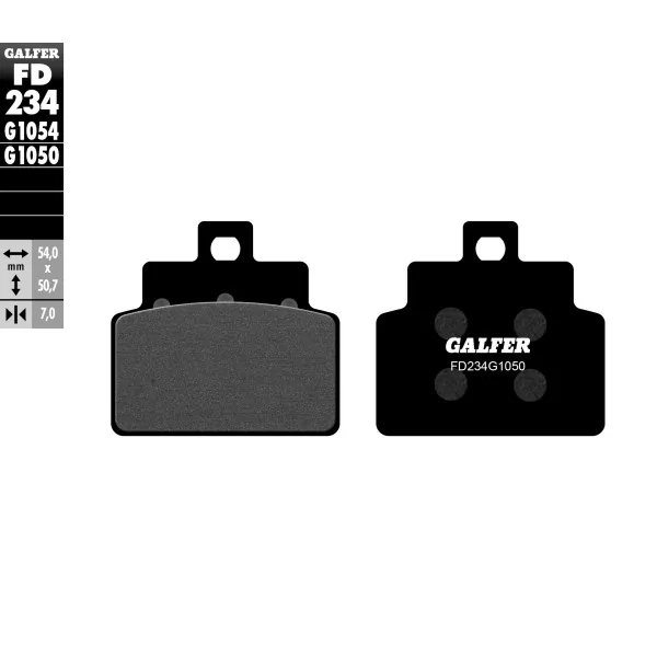 Pastillas de Freno Galfer FD234G1050