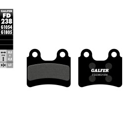 Brake Pads Galfer FD238G1054