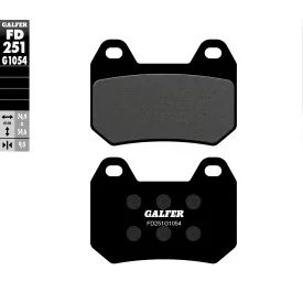 Pastillas de Freno Galfer FD251G1054