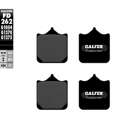 Bremsbeläge Galfer FD262G1054