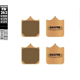 Pastiglie Freno Galfer FD262G1370