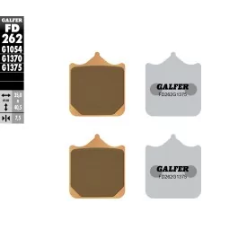 Pastiglie Freno Galfer FD262G1375