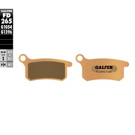 Pastiglie Freno Galfer FD265G1396