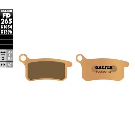 Pastiglie Freno Galfer FD265G1396