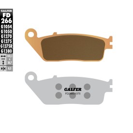 Pastiglie Freno Galfer FD266G1375