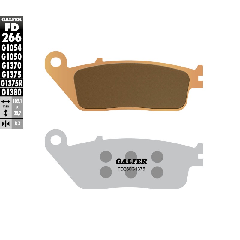 Pastiglie Freno Galfer FD266G1375