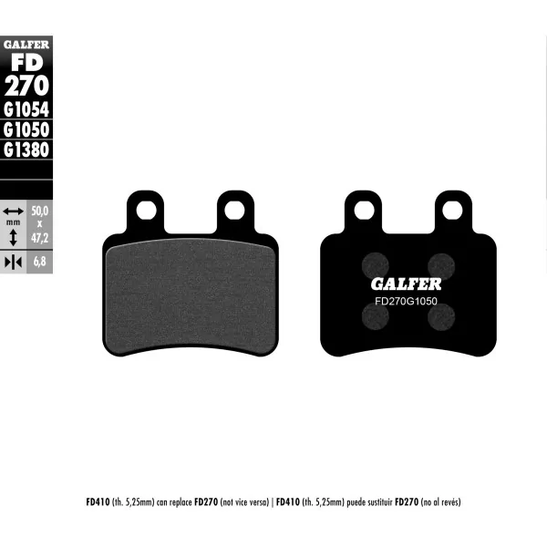 Brake Pads Galfer FD270G1050
