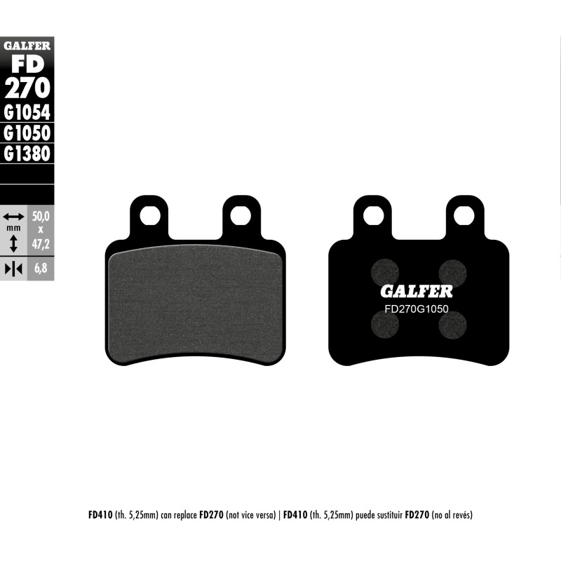 Brake Pads Galfer FD270G1050