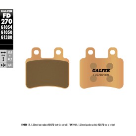 Pastiglie Freno Galfer FD270G1380