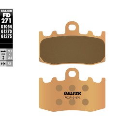 Plaquettes de Frein Galfer FD271G1370