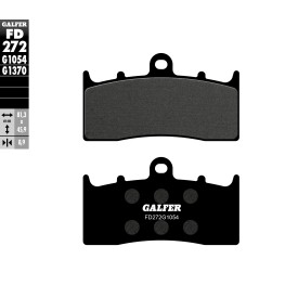 Pastiglie Freno Galfer FD272G1054