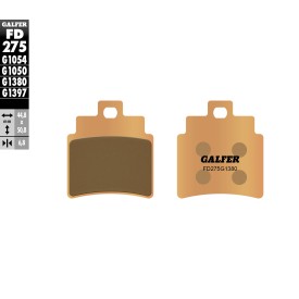 Plaquettes de Frein Galfer FD275G1380