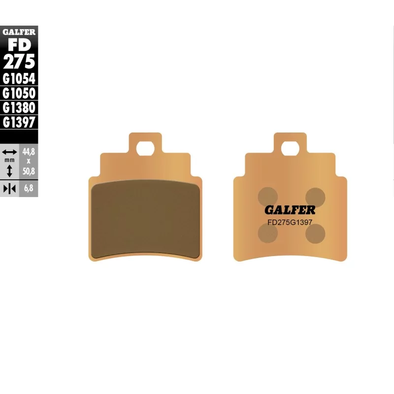 Bremsbeläge Galfer FD275G1397 Bremsbeläge Galfer FD275G1397