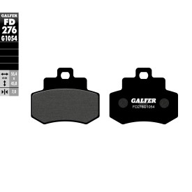 Plaquettes de Frein Galfer FD276G1054