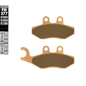 Plaquettes de Frein Galfer FD277G1380