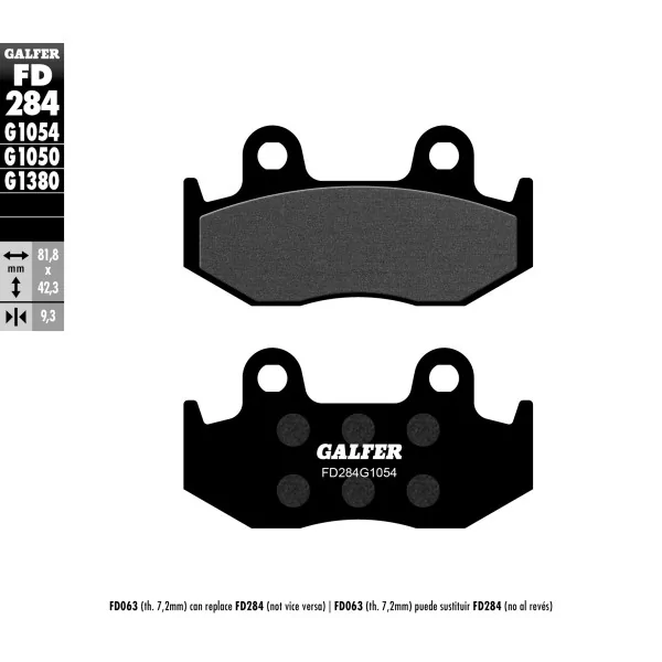 Brake Pads Galfer FD284G1054