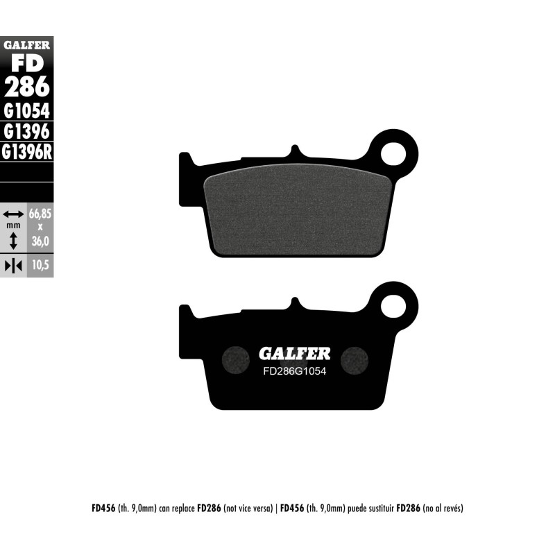 Brake Pads Galfer FD286G1054