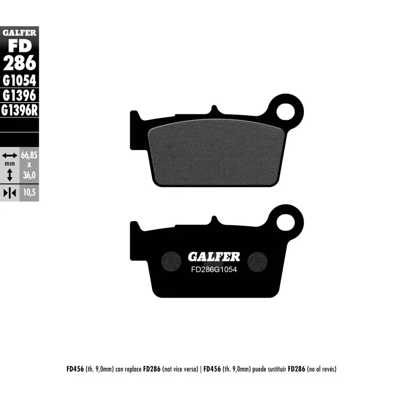 Brake Pads Galfer FD286G1054