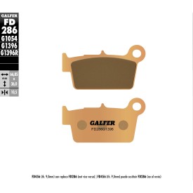 Pastiglie Freno Galfer FD286G1396