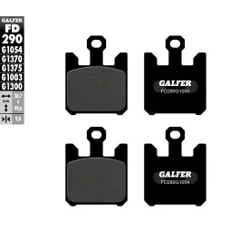 Bremsbeläge Galfer FD290G1054