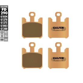 Plaquettes de Frein Galfer FD290G1370