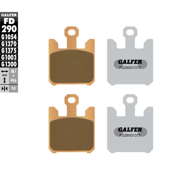 Bremsbeläge Galfer FD290G1375