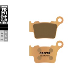 Pastillas de Freno Galfer FD291G1396