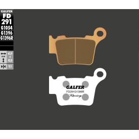 Pastiglie Freno Galfer FD291G1396R