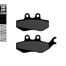 Brake Pads Galfer FD297G1050