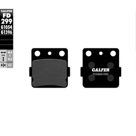 Pastiglie Freno Galfer FD299G1054