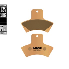 Pastillas de Freno Galfer FD301G1397