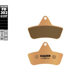 Pastiglie Freno Galfer FD302G1397