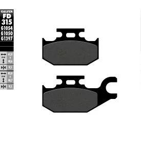 Brake Pads Galfer FD315G1050