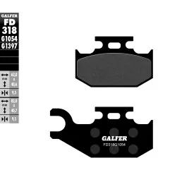 Pastiglie Freno Galfer FD318G1054