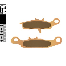 Plaquettes de Frein Galfer FD319G1397