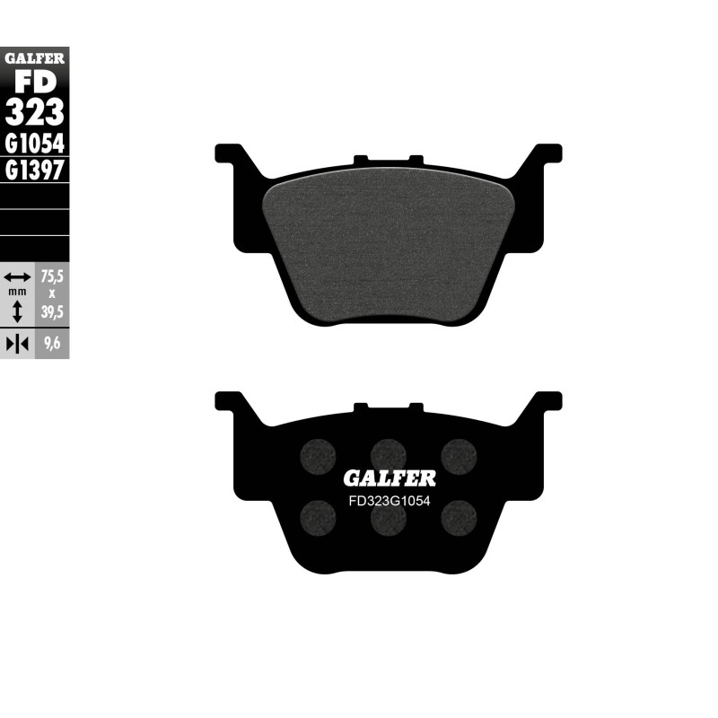 Pastiglie Freno Galfer FD323G1054 Pastiglie Freno Galfer FD323G1054