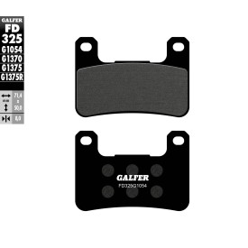 Plaquettes de Frein Galfer FD325G1054