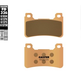 Bremsbeläge Galfer FD326G1370