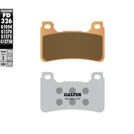 Pastiglie Freno Galfer FD326G1375